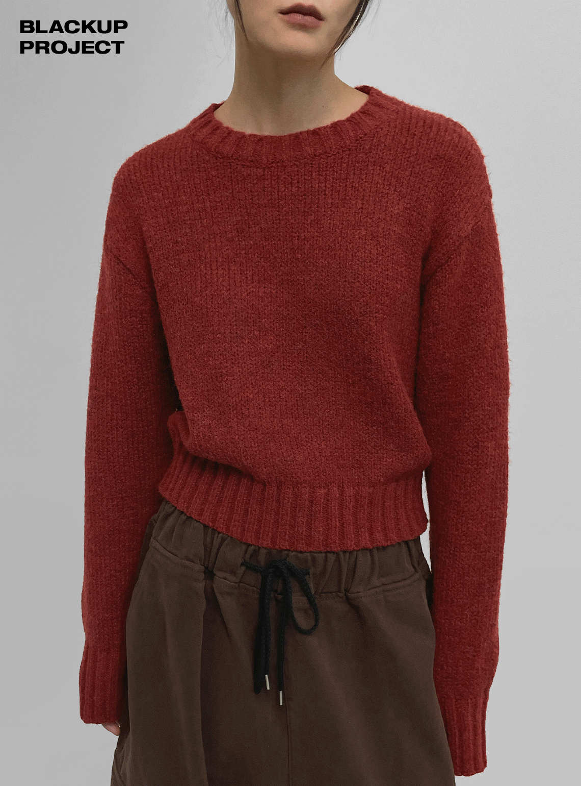 ワンピース❤️【送料込】ELENORE crop knit layered op